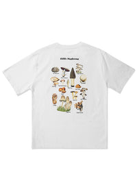 NOBADAY T - BOX MUSHROOM SUMMER OUTDOOR T - SHIRT - NOBADAY