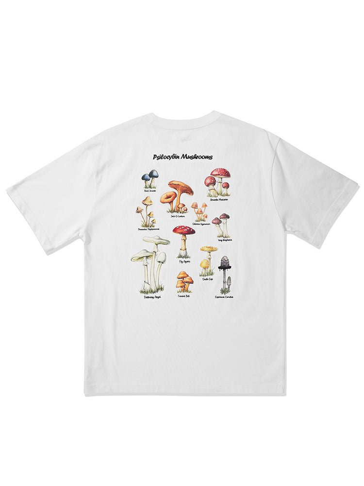NOBADAY T - BOX MUSHROOM SUMMER OUTDOOR T - SHIRT - NOBADAY