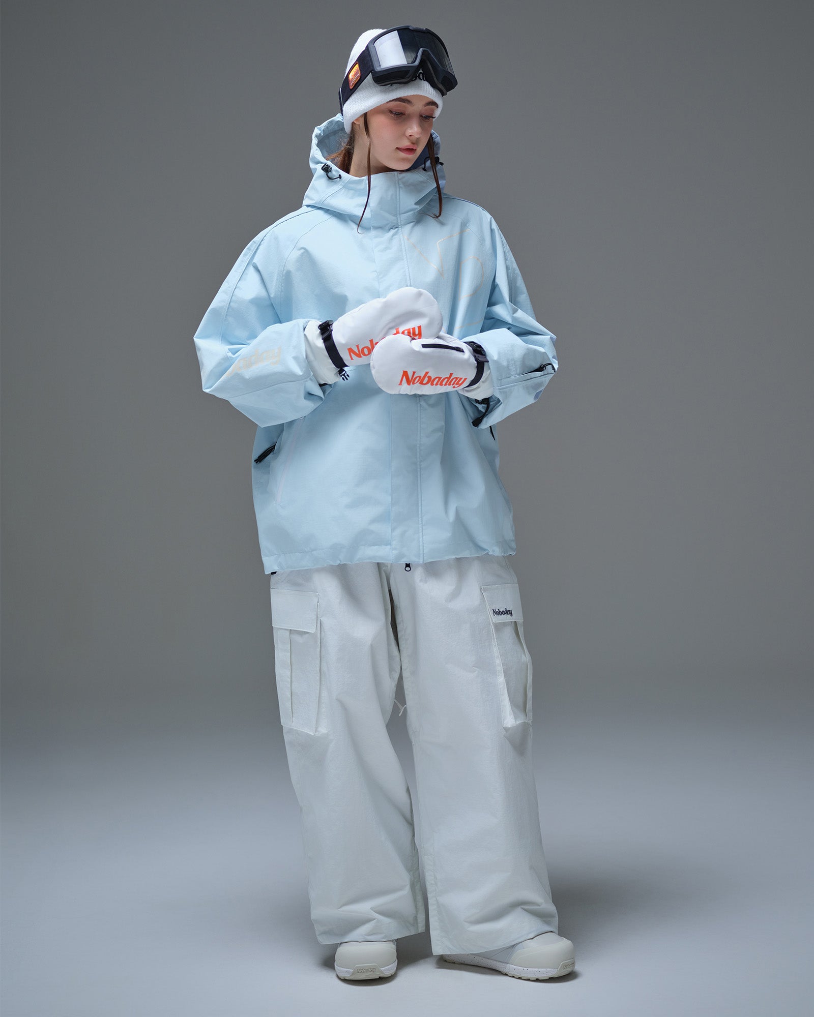 Women’s Pure Free Active Snow Jacket Ice Blue