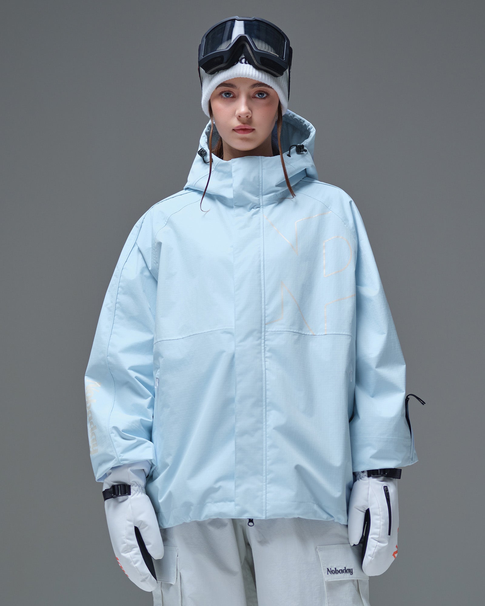 Women’s Pure Free Active Snow Jacket Ice Blue