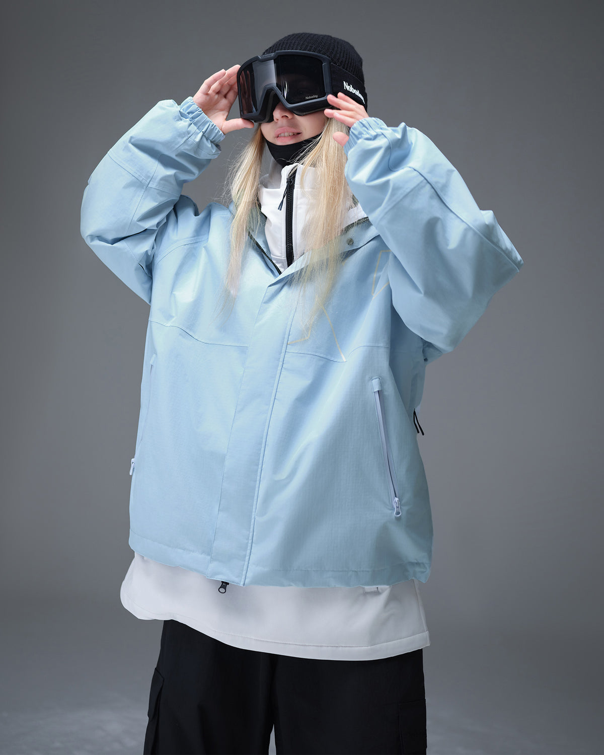Women’s Pure Free Active Snow Jacket Ice Blue