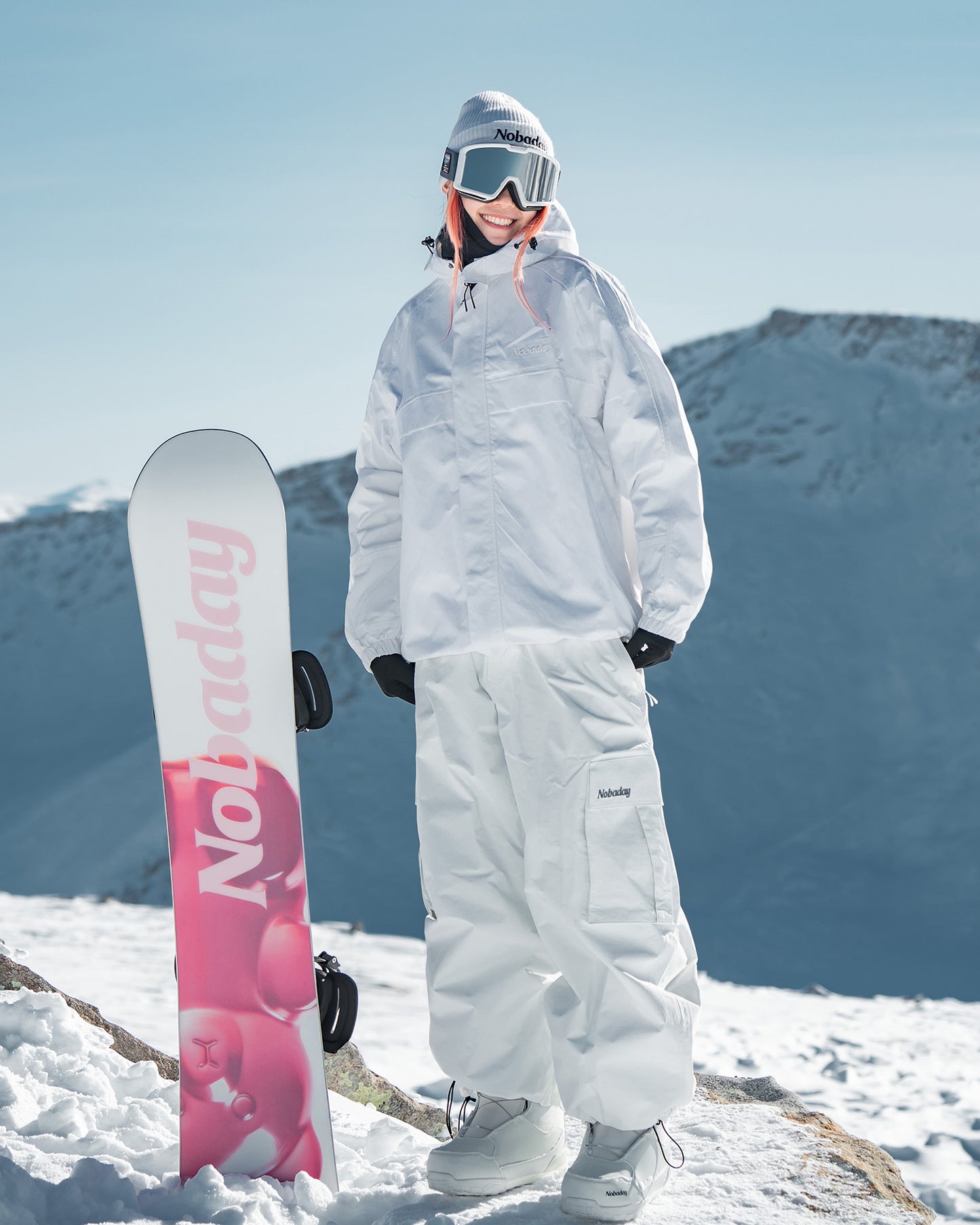 Women’s Pure Free Snow Jacket White