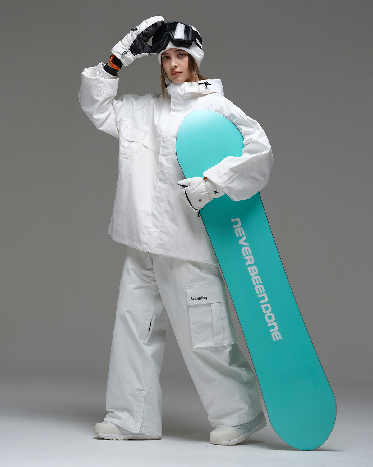 Women’s Pure Free Snow Jacket White
