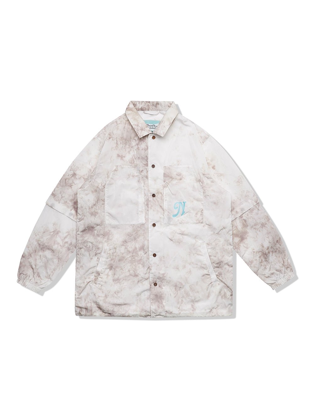 SALE🔥Nobaday DETACHABLE TIE DYED LONG SLEEVE SHIRT - NOBADAY