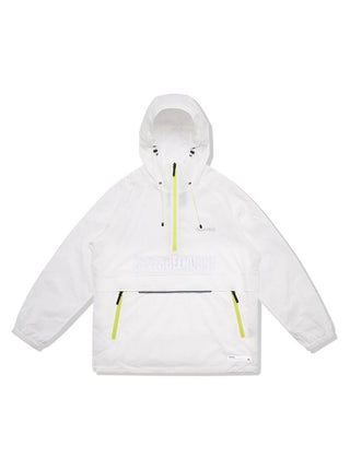 SALE🔥Nobaday PULLOVER OUTDOOR HOODIE SHELL white - NOBADAY