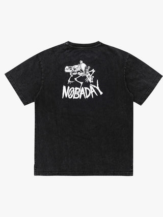 SALE🔥Nobaday Skeleton Graphic T - shirt - NOBADAY