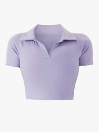 SALE🔥Nobaday Women Skinny Cropped Polo Shirt - NOBADAY