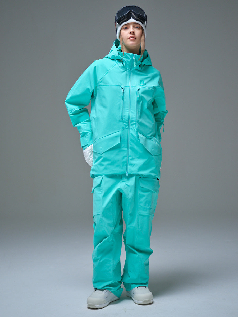 Women's ArcticStorm Freeride Zip-up 3L Snow Jacket