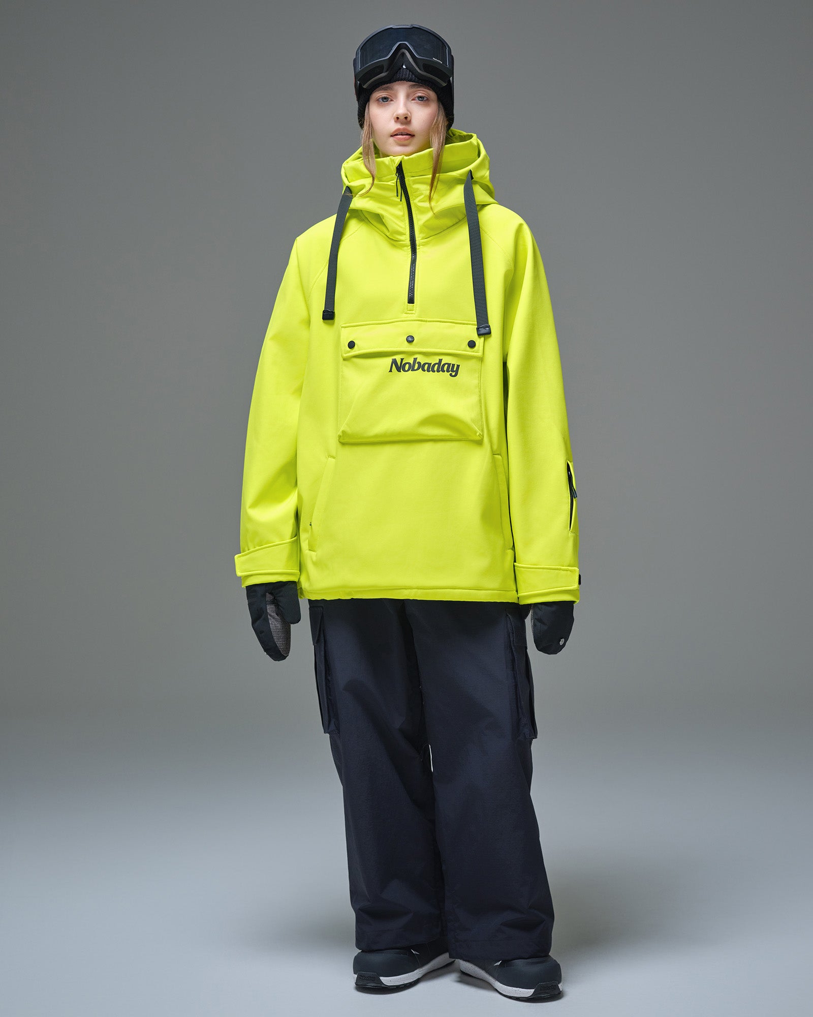 Women's Pure Free Softshell Fleece Hoodie Green