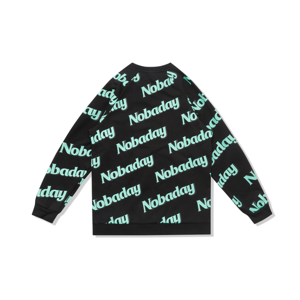 Nobaday Brand Logo Sweater Black