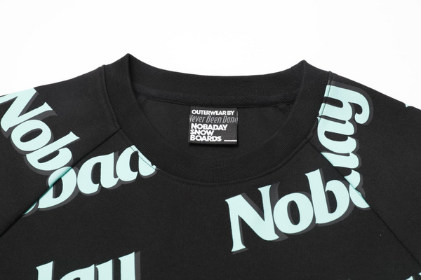Nobaday Brand Logo Sweater Black