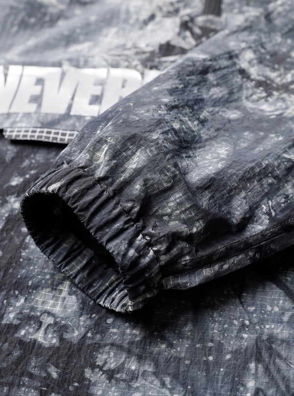 Nobaday TIE DYED PULLOVER SHELL black