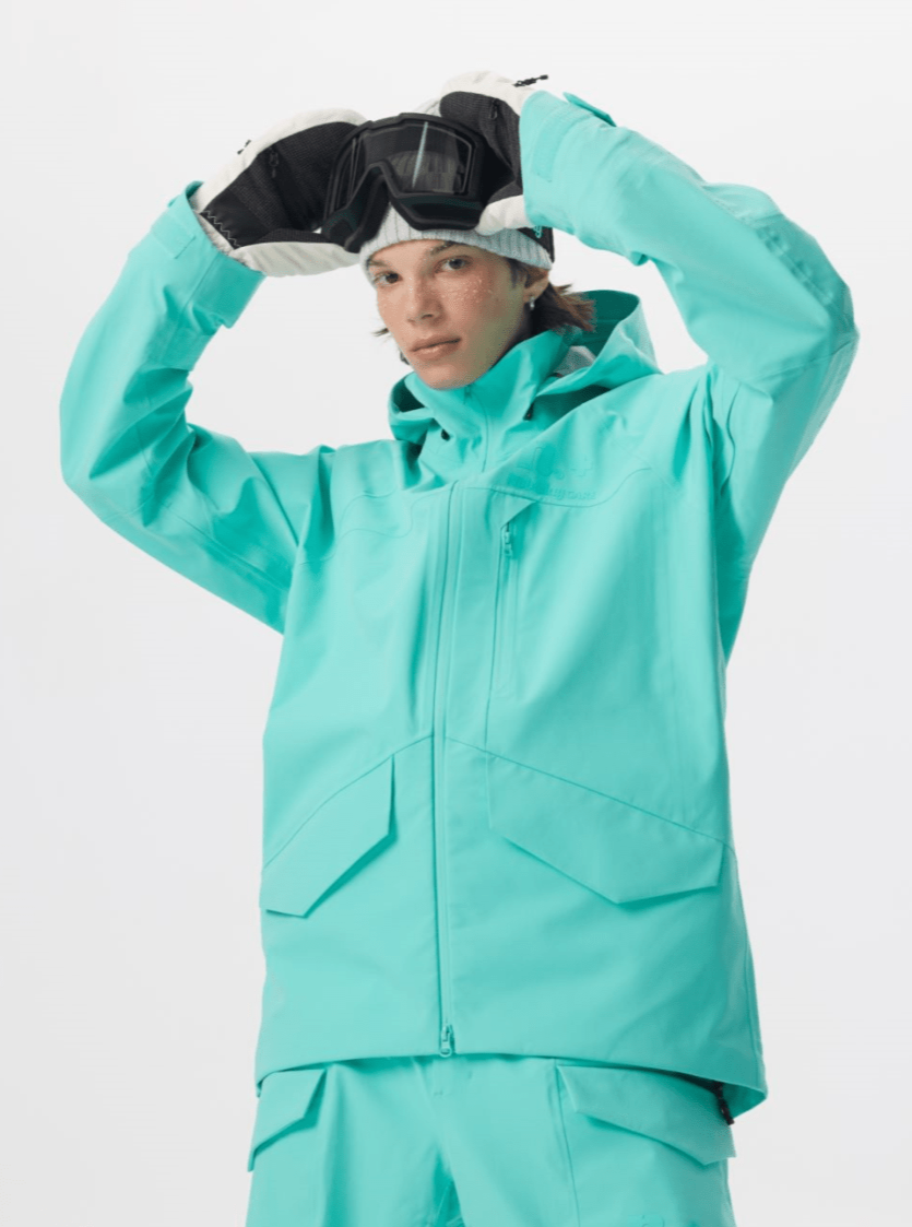 ArcticStorm Freeride 3L Zip-up Snow Jacket - NOBADAY