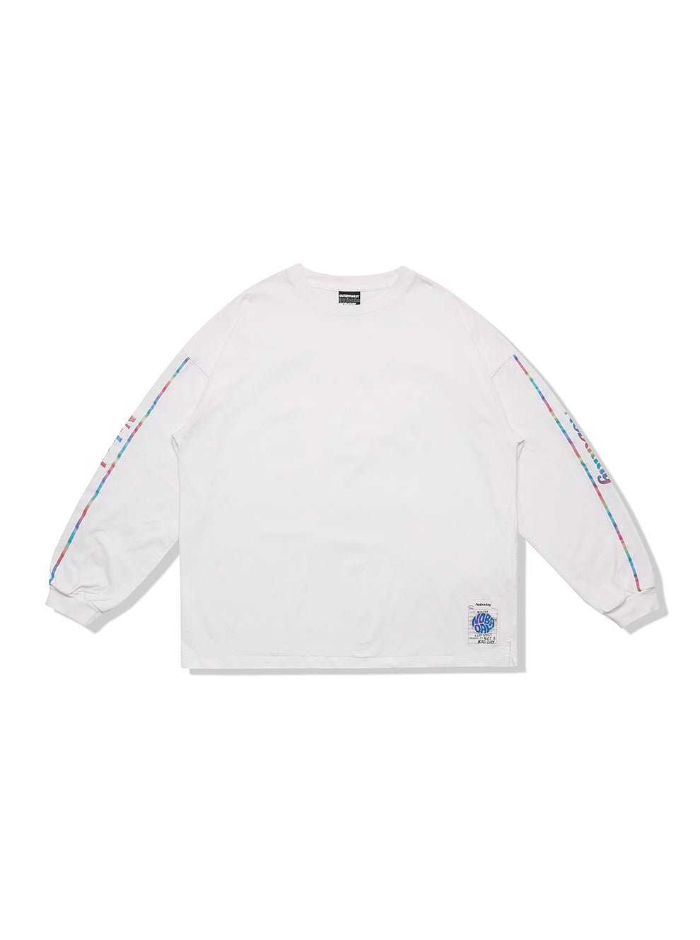 Nobaday COLOR LOGO LONG SLEEVE TEE - NOBADAY