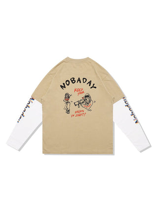 Nobaday DREAMS LONG SLEEVE TEE - NOBADAY