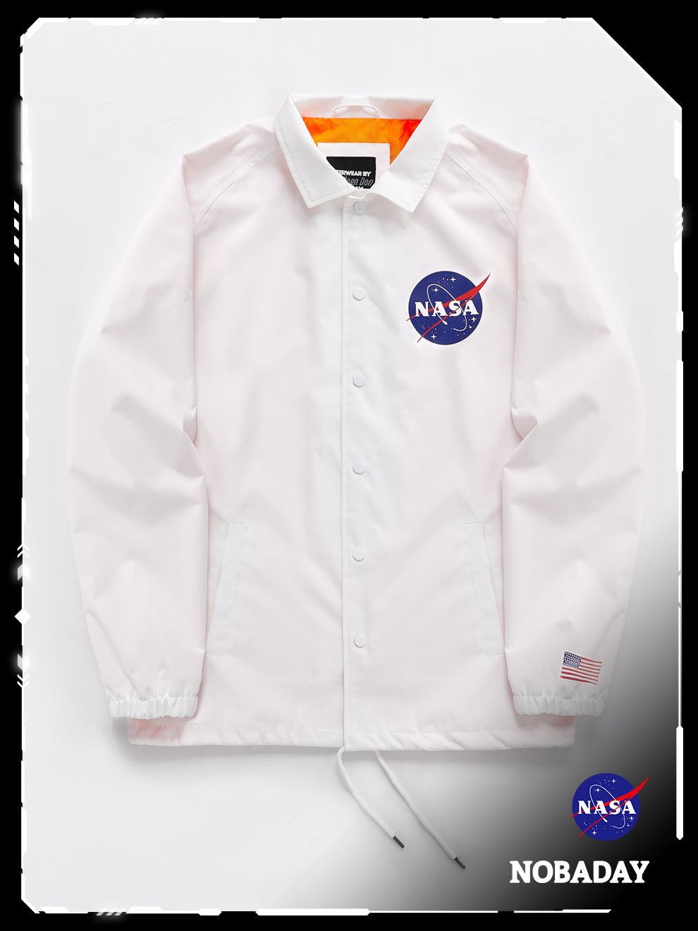Nobaday NASA X NOBADAY UNIVERSE COACH JACKET - NOBADAY