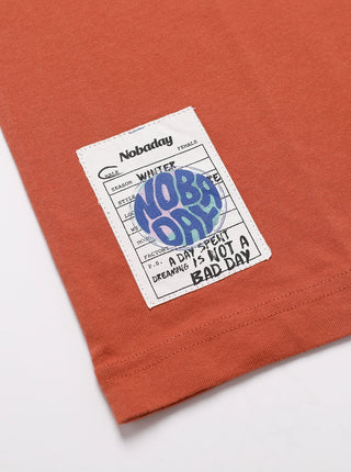 Nobaday ORANGE BOX LONG SLEEVE TEE - NOBADAY