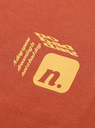 Nobaday ORANGE BOX LONG SLEEVE TEE - NOBADAY