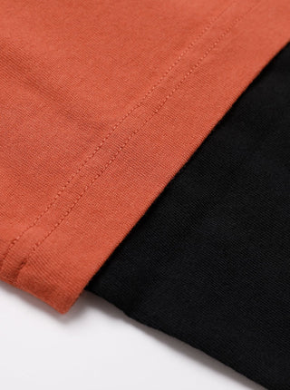 Nobaday ORANGE BOX LONG SLEEVE TEE - NOBADAY