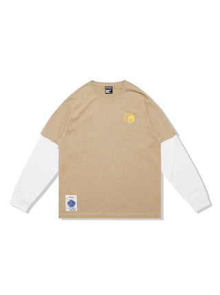 Nobaday ORANGE BOX LONG SLEEVE TEE - NOBADAY