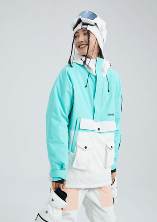 Nobaday OVERALL ANORAK JACKET BLUE - NOBADAY