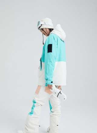 Nobaday OVERALL ANORAK JACKET BLUE - NOBADAY