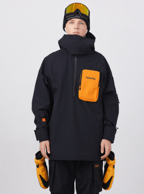 Nobaday Pocket Waterproof Snow Hoodie NOBADAY