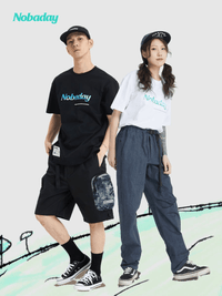 Nobaday Snow Valley Logo T-shirt - NOBADAY