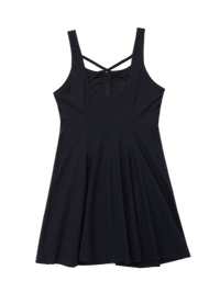 Nobaday Women Black Athletic Compression Dress - NOBADAY