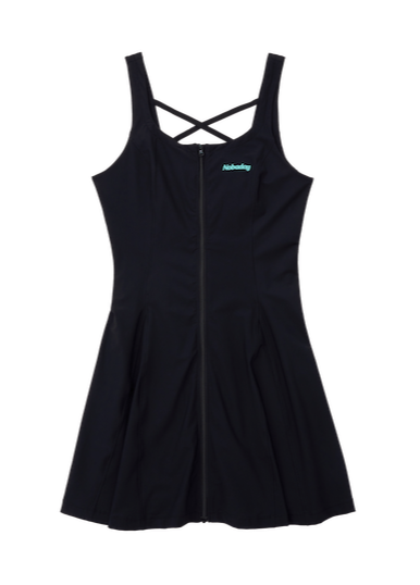 Nobaday Women Black Athletic Compression Dress - NOBADAY